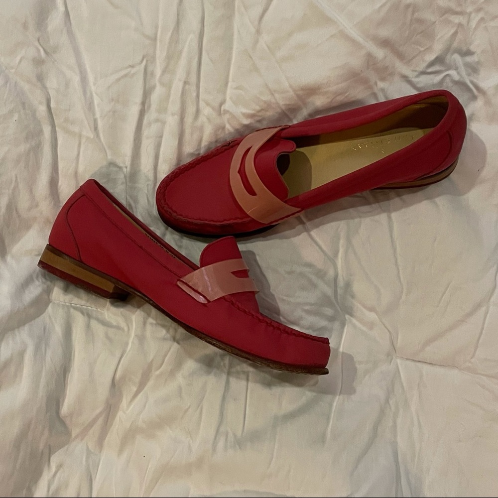 Cole Haan Pink Penny Loafer